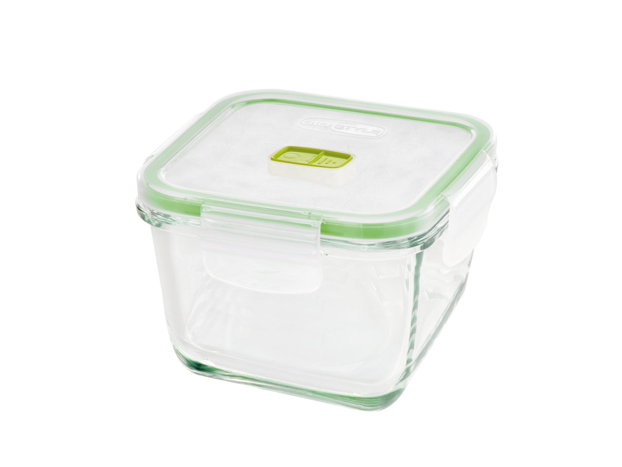 Conservo e riscaldo alto in vetro con coperchio 0,8L