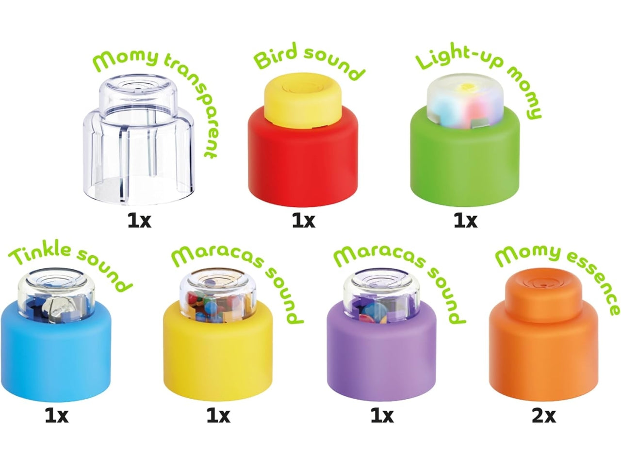 Momy soft discovery senses-8 pcs