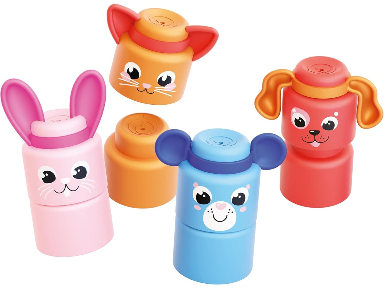 Momy soft happy animals-12 pcs