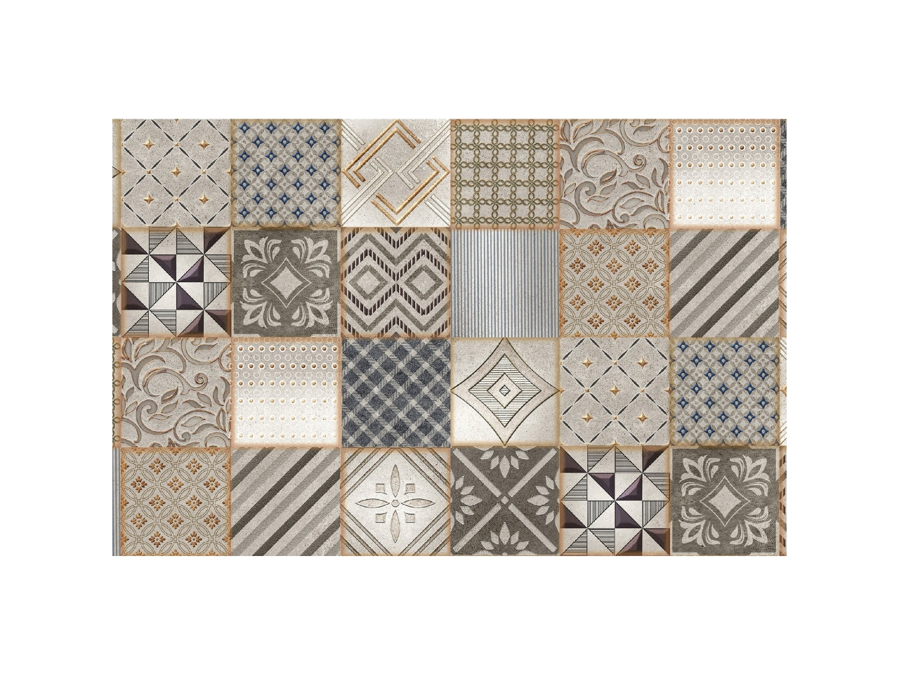 Happy cementine tappeto 50x230cm