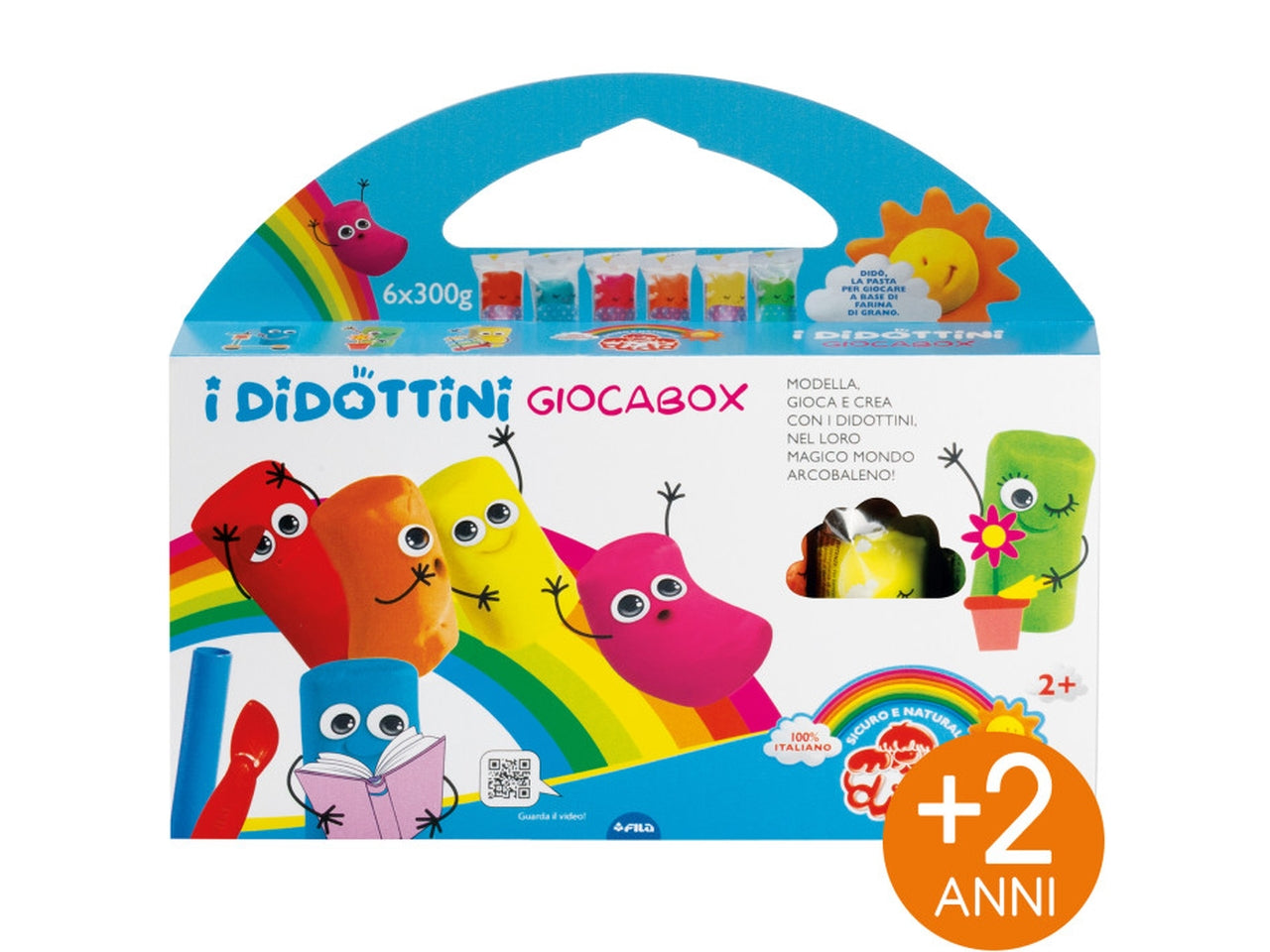 Pasta modellabile Didò valigetta 6 didottini Fila