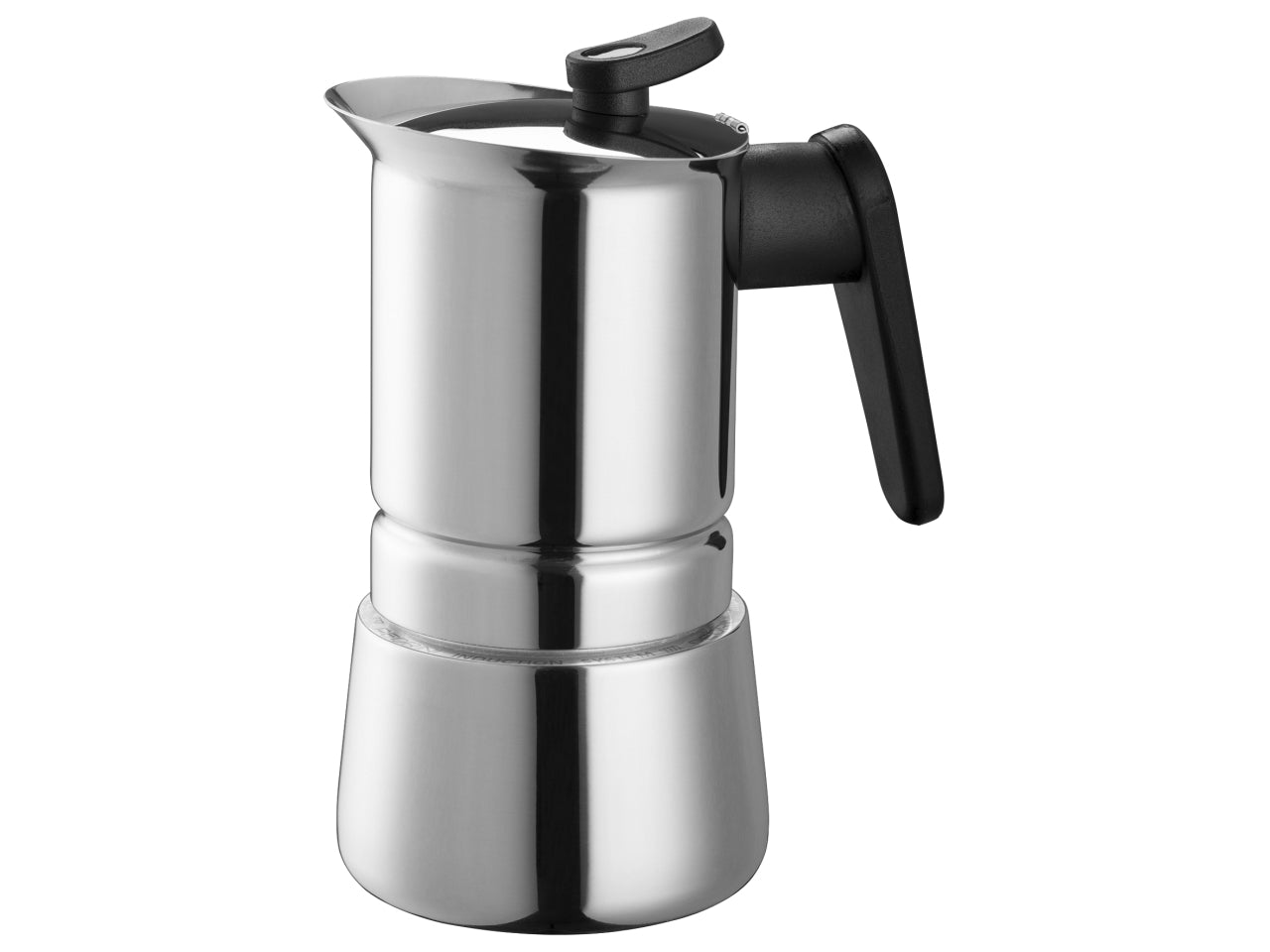 Caffettiera 4 tazza acciaio