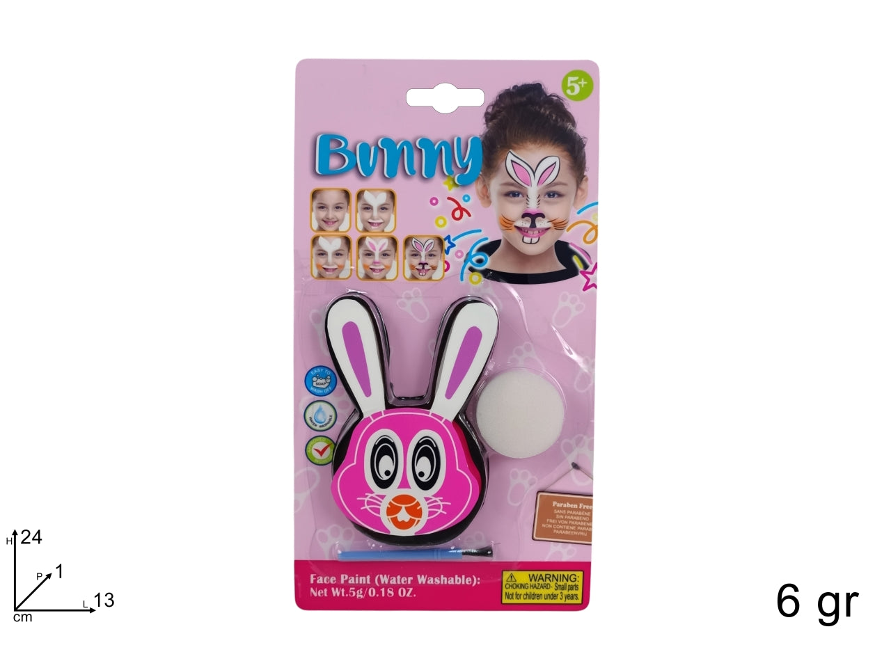 Trucco viso coniglietta