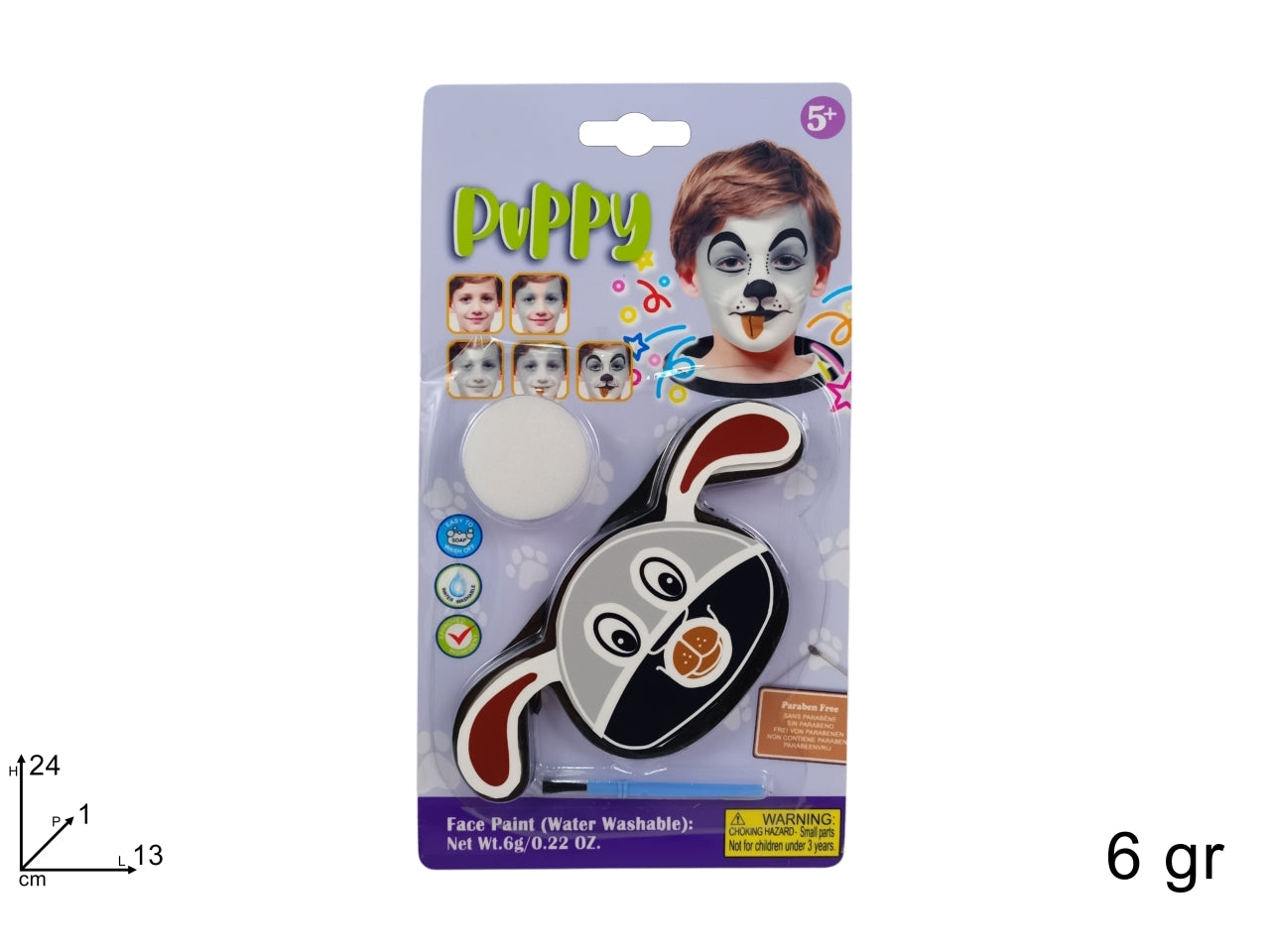 Trucco viso cagnolino