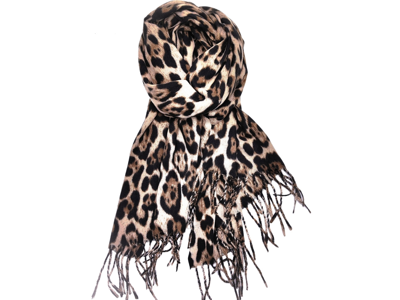 Sciarpa maculato new taupe 70x180cm