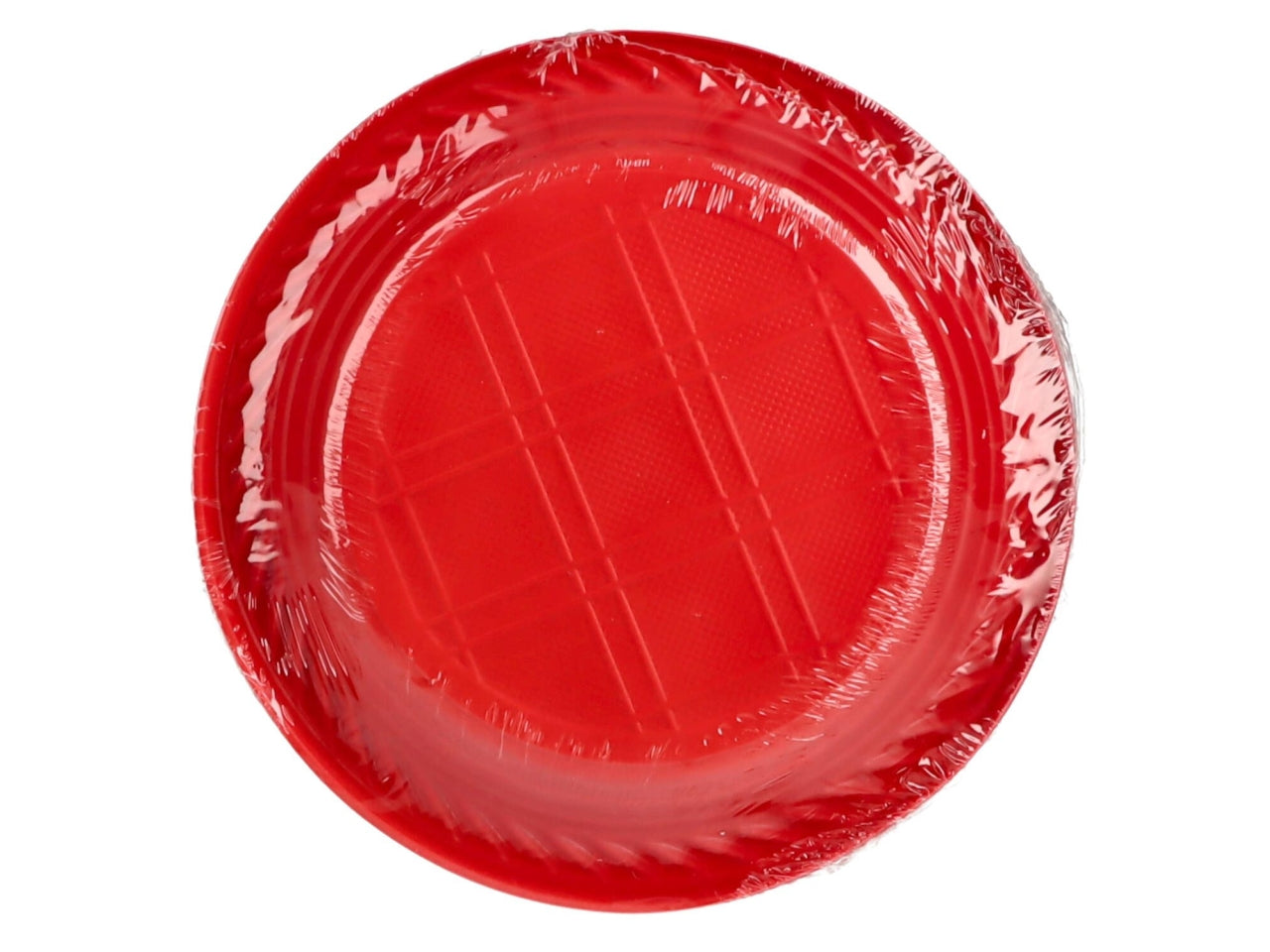 Piatti frutta Paif confezione da 25 pezzi di colore rosso