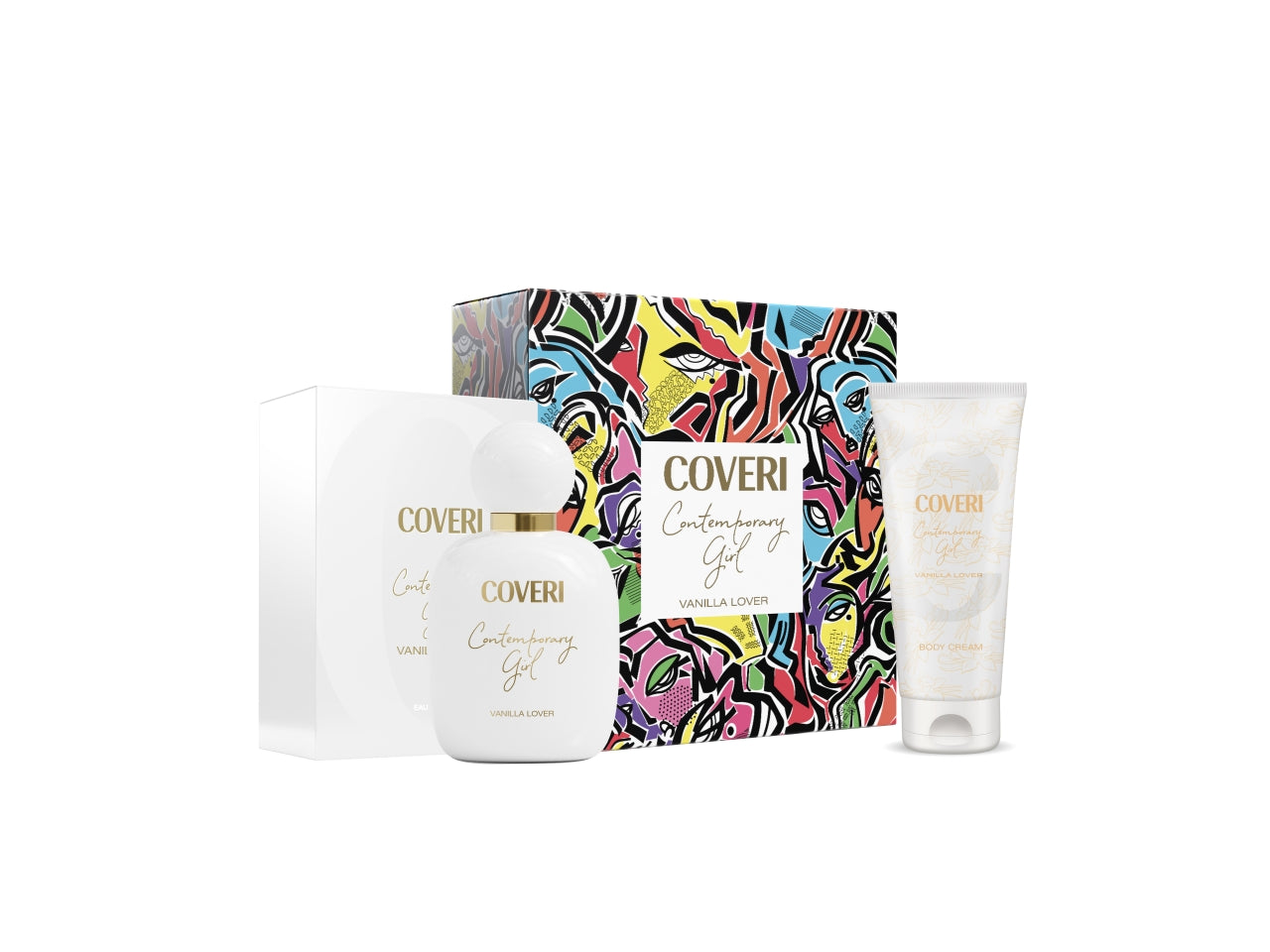 Coveri set Vanilla lovere con edp 100 ml e body cream 200 ml