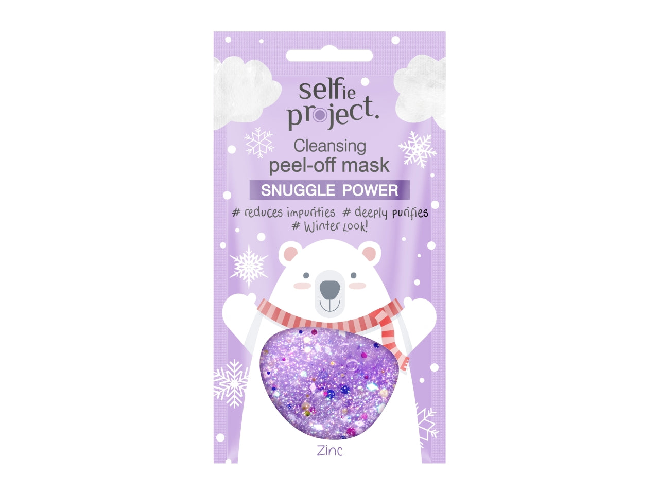 Selfie Project set maschera peel off snuggle power