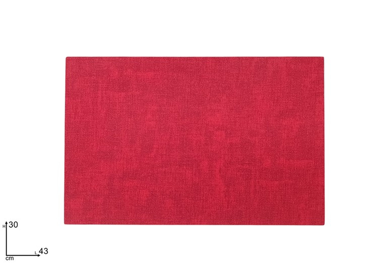 Tovaglietta 43x30cm rosso