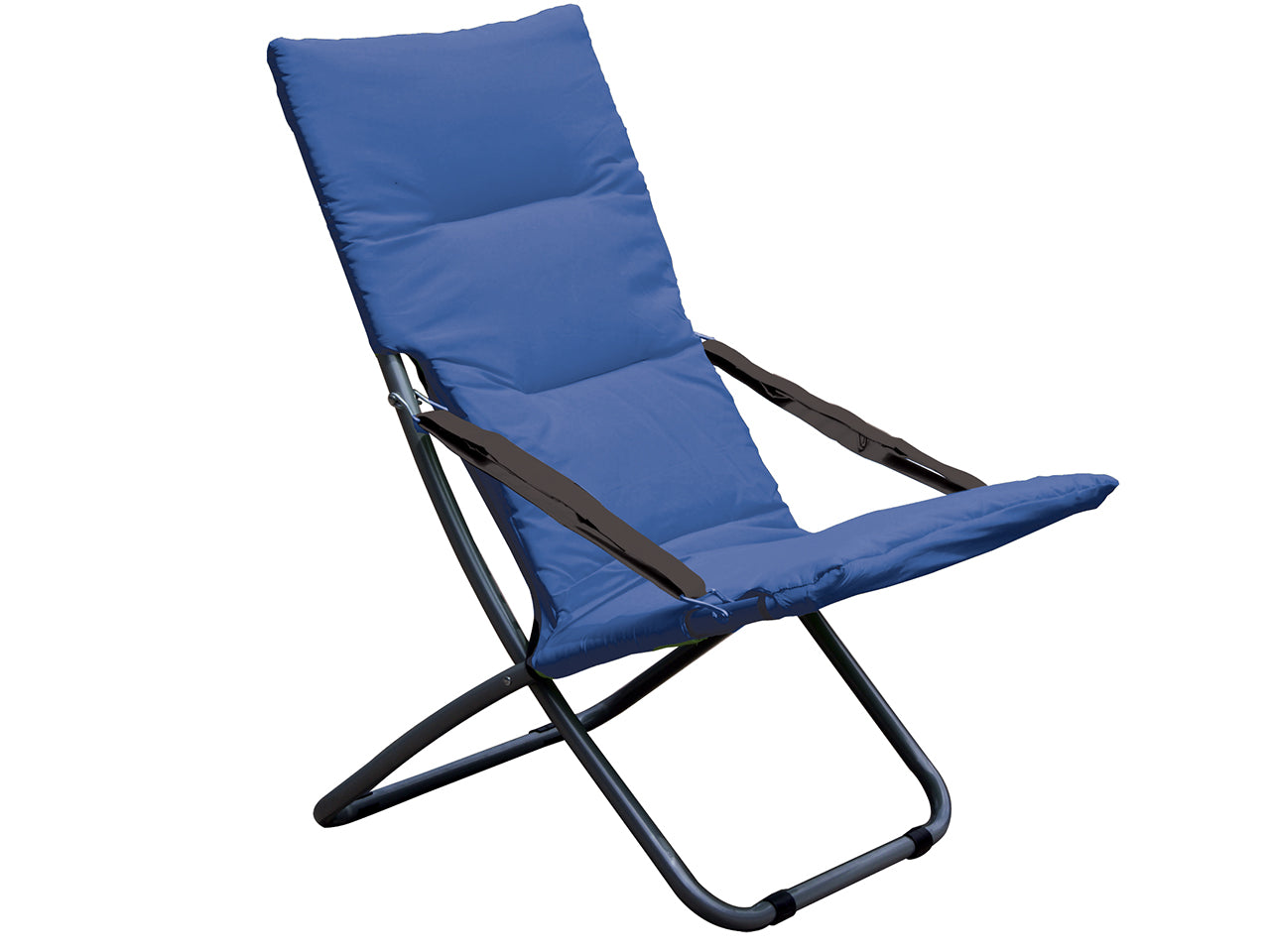 Poltrona relax Bedding 60x71x92cm blu
