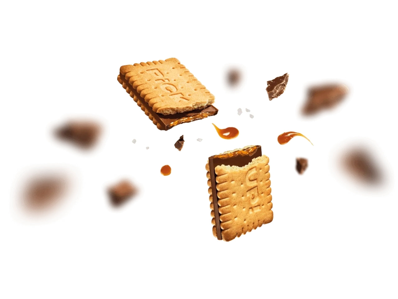 Biscotto pickpick up! caramello salato 112g