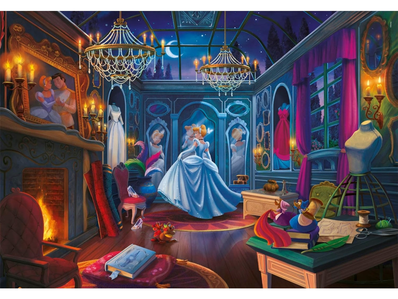 Puzzle500pz princess speciale collection Cind