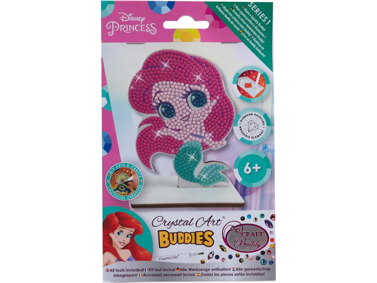 La sirenetta, crystal art buddy