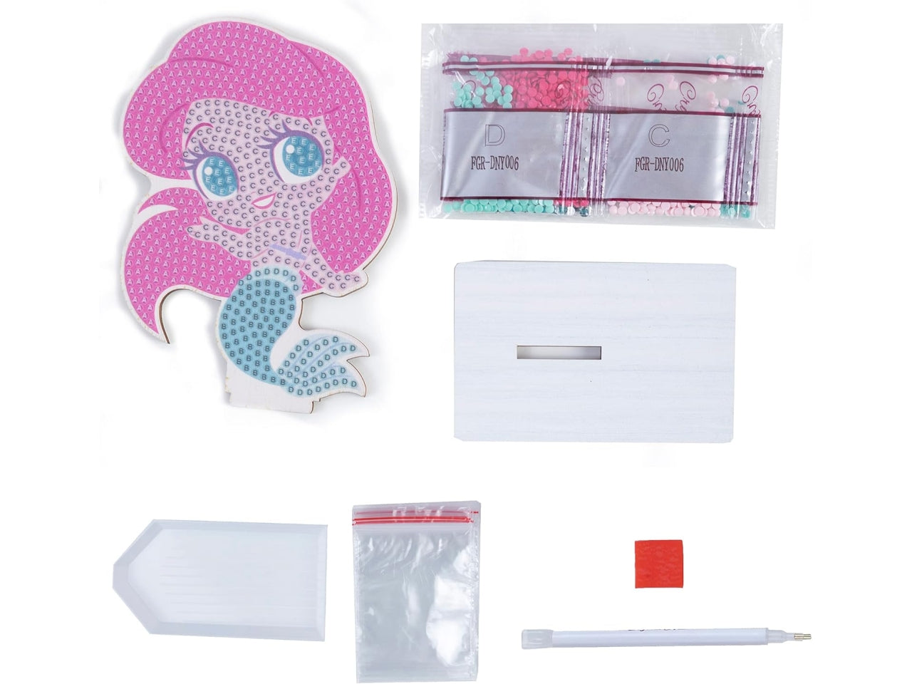 La sirenetta, crystal art buddy