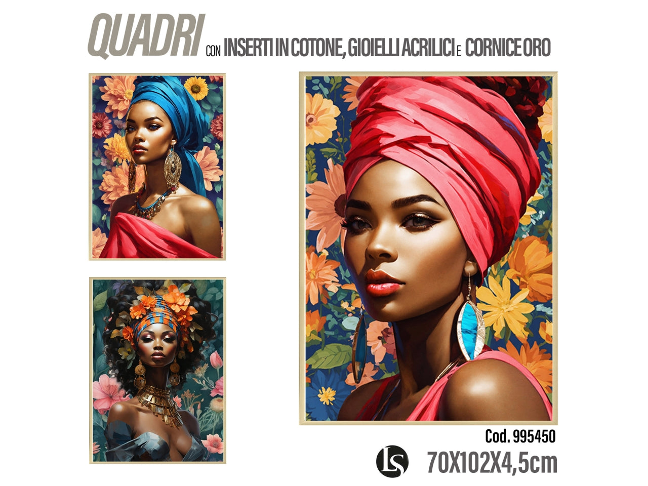 Mat quadro 70x102x4.5cm c/c