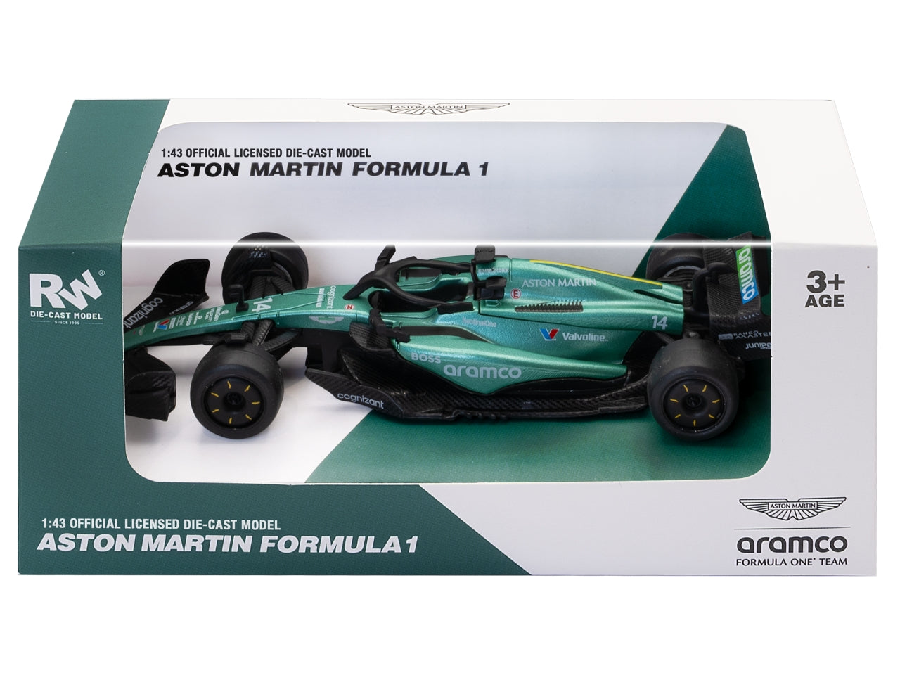 Auto Aston Martin F1 green scala 1:43