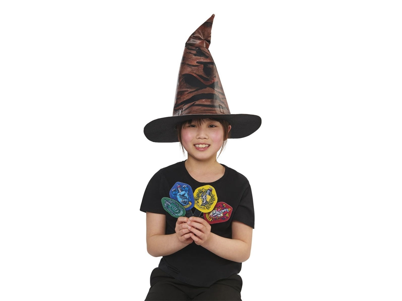 Cappello Harry Potter con 4 distintivi