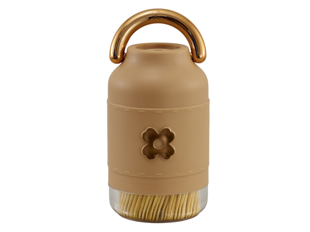 Porta stuzzicadenti borraccia rosa