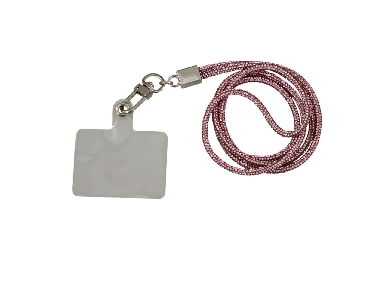Laccio strass big per cellulare 45cm rosa