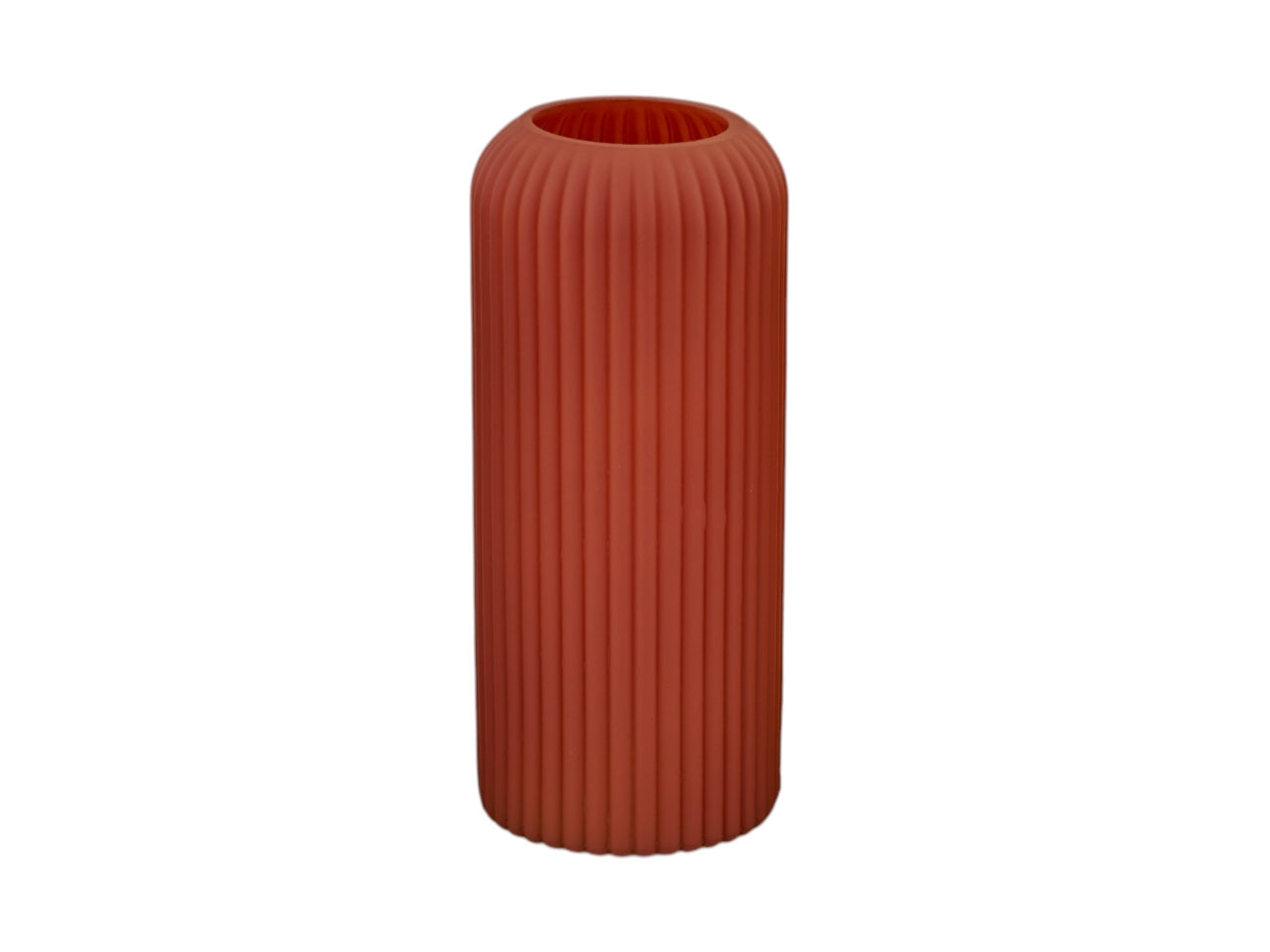 Matt vaso cilindro 8,7xh.20cm ruggine