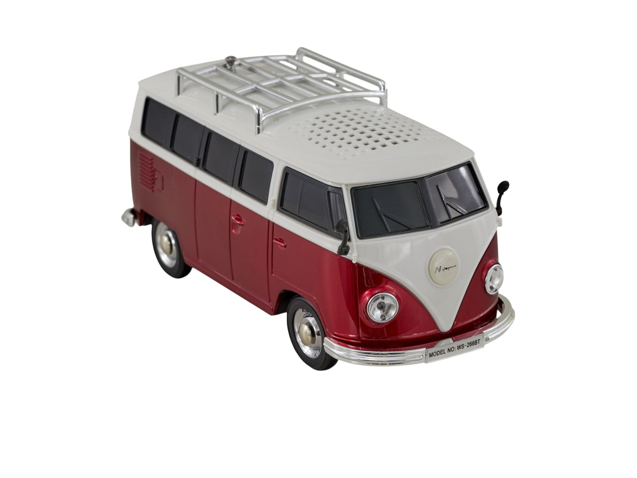 Autoparlante bluetooth bus minivan 20,5x8,3x10cm rosso