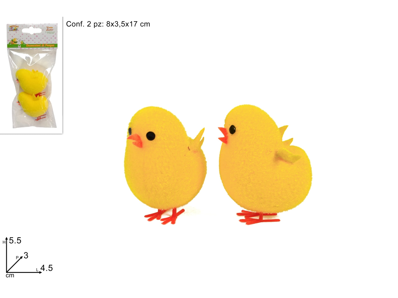 Pulcini set 2pz