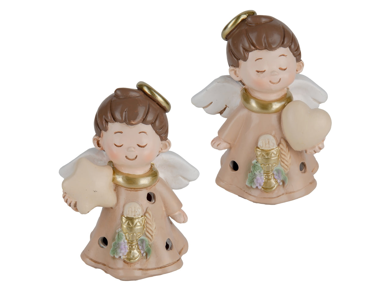 Pop angelo comunione con led 10cm 2assortimenti