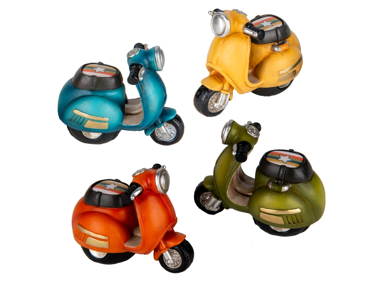Speed scooter in resina 9cm in 4colori assortiti