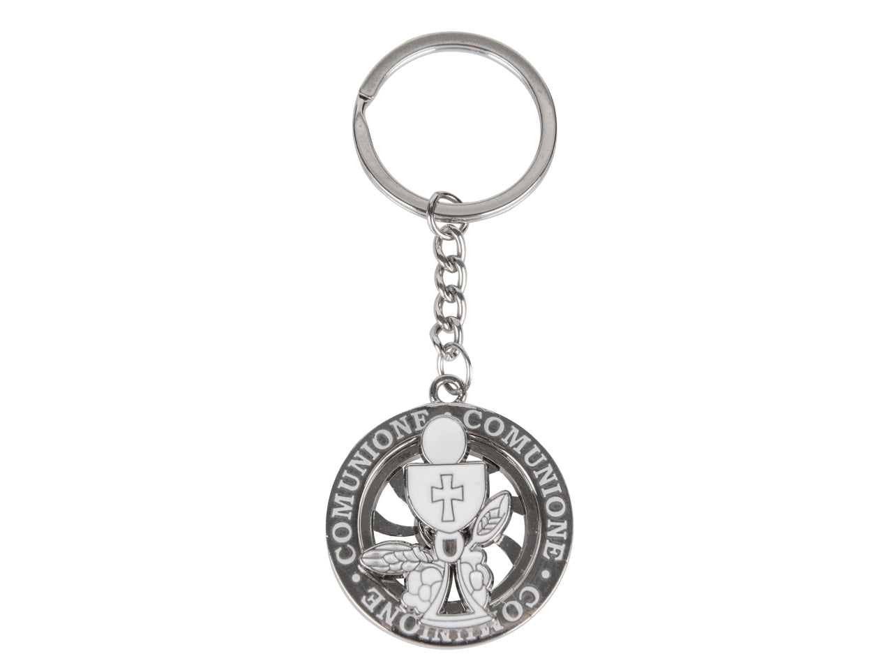 Zama portachiavi comunione diametro 4cm