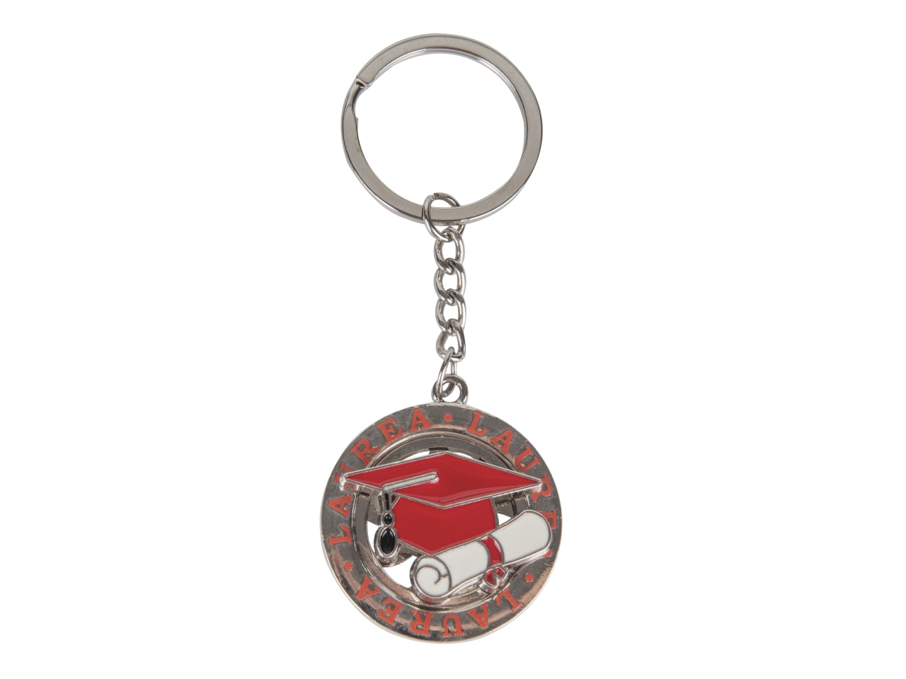 Zama portachiavi laurea diametro 4cm