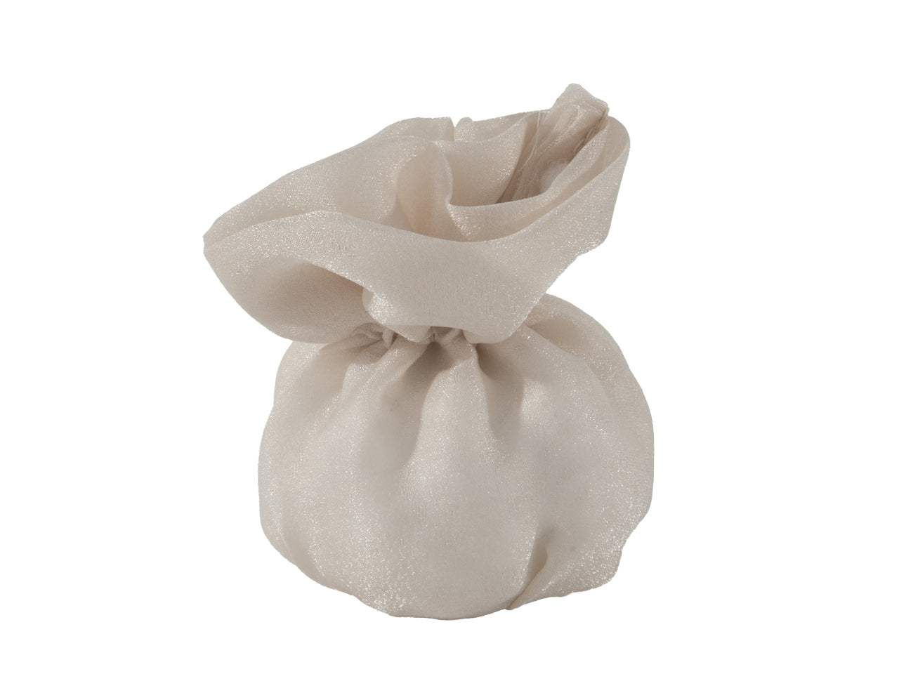 Garbo sacchetto diametro 6cm h.8cm beige