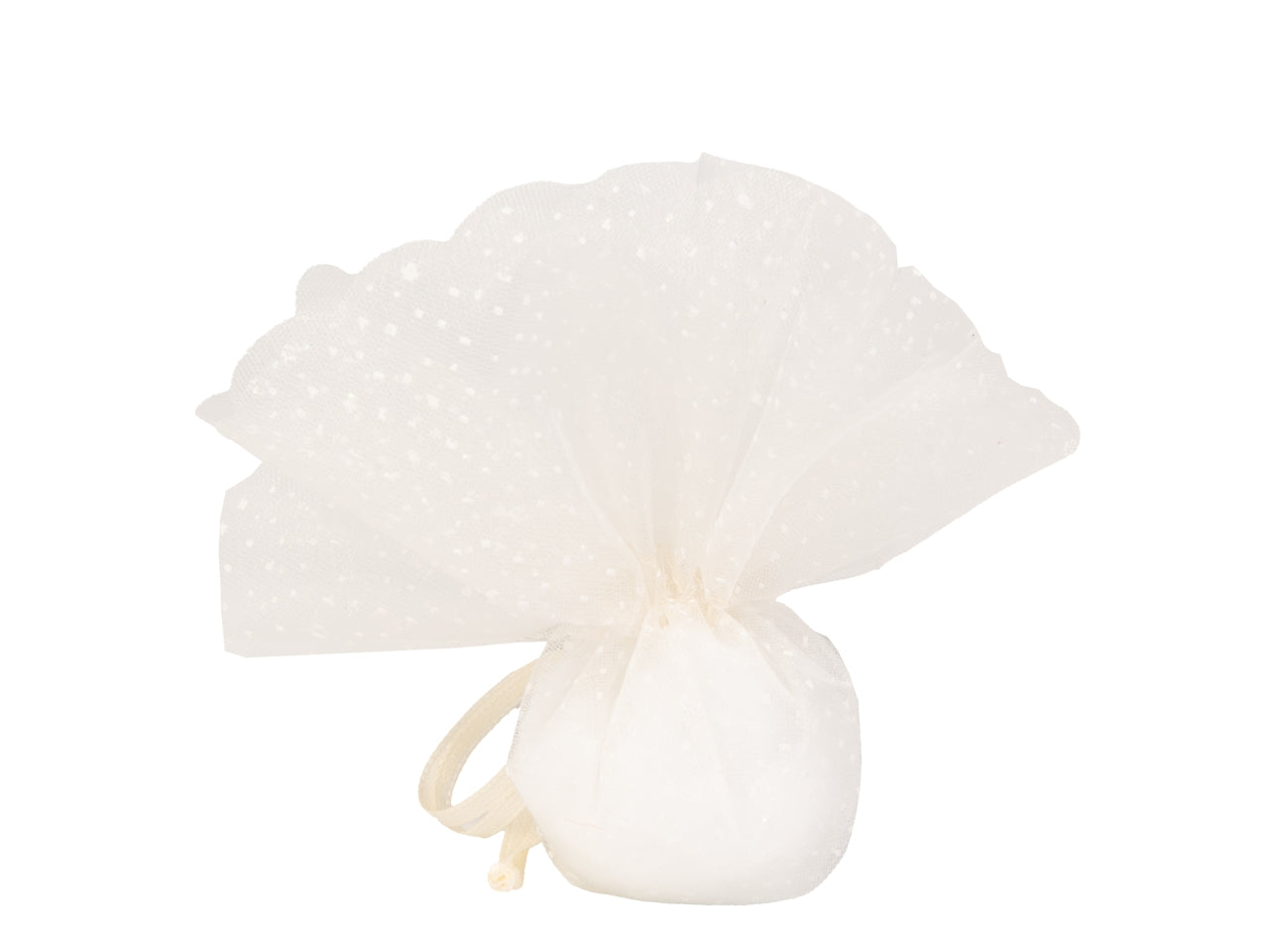 Spuma sacchetto pois 2 veli diametro 25cm crema