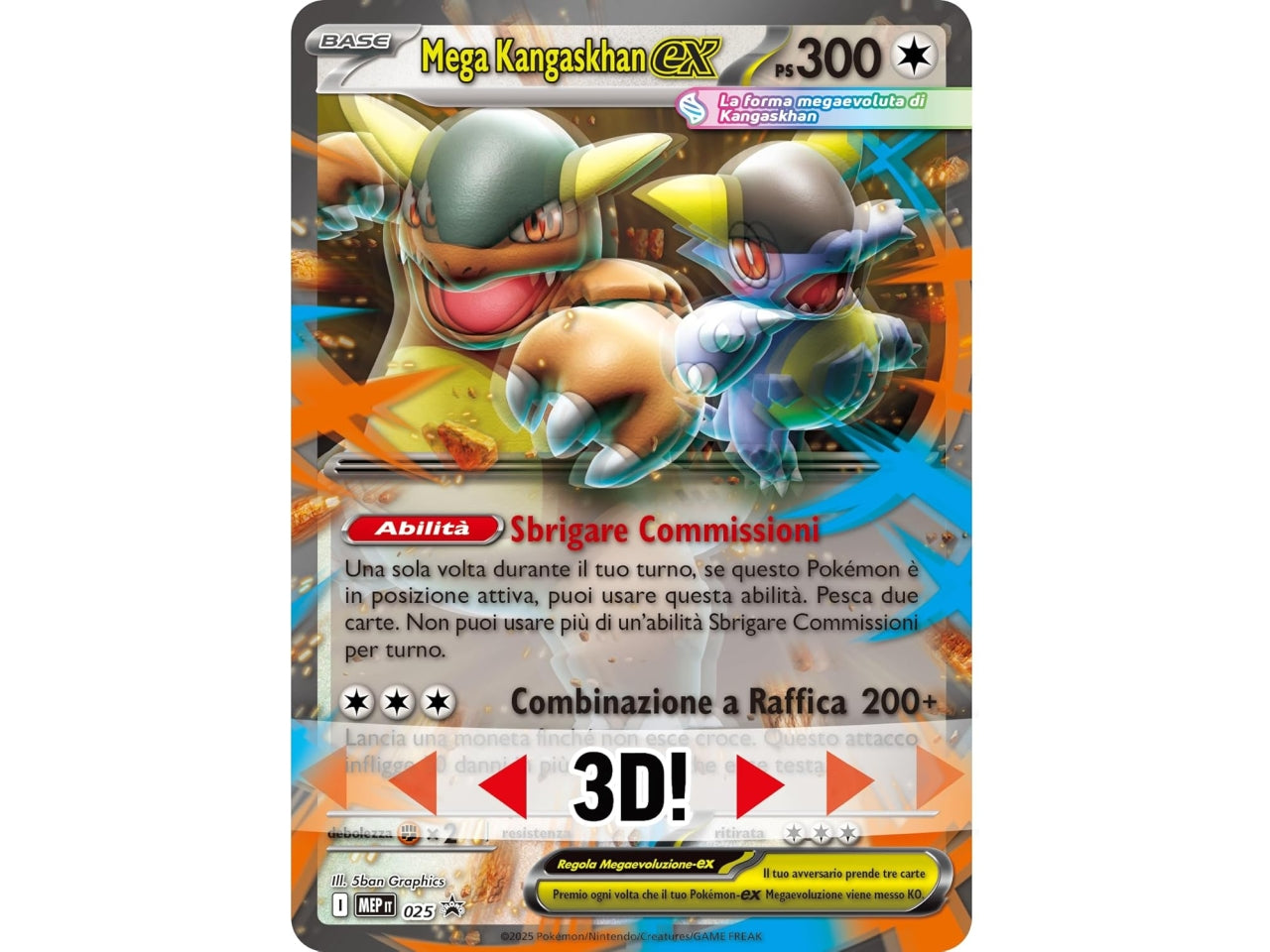 Pokemon collezione mega Kangaskhan