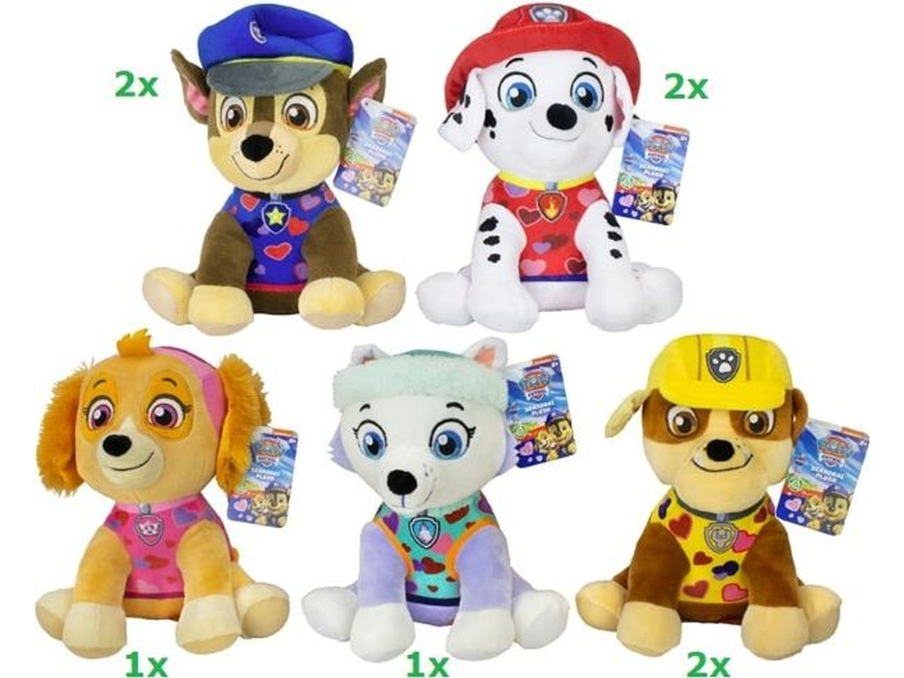 Paw patrol classic new style peluche 25cm