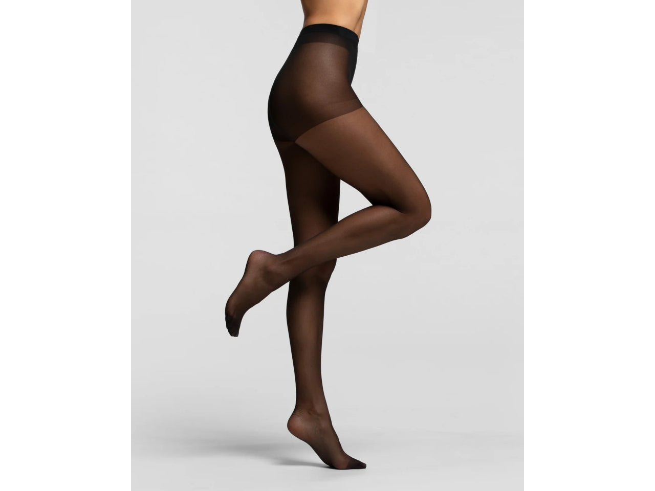 Collant pompea top 20 denari taglia XL colore nero