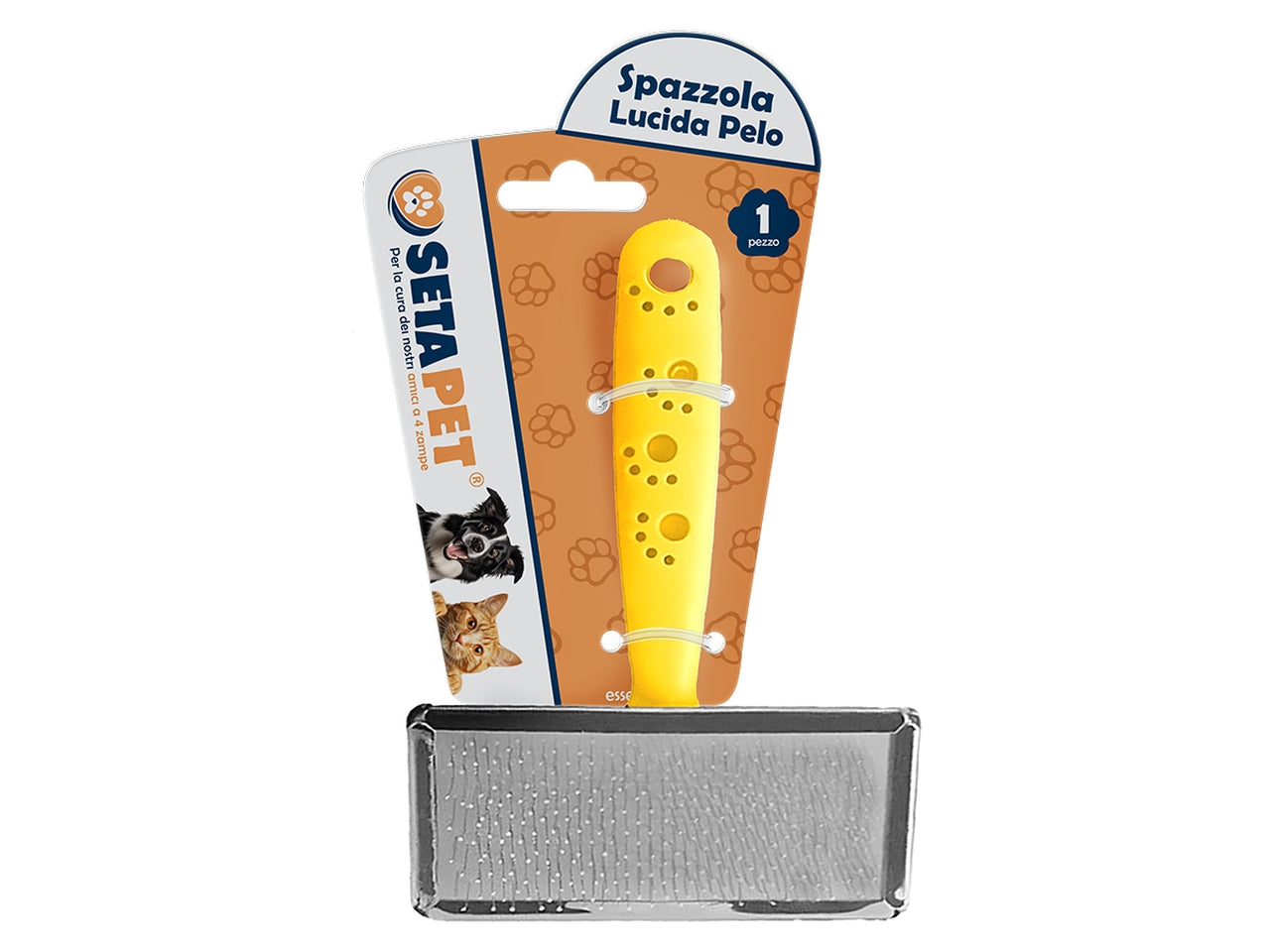 Spazzola per pulizia animali