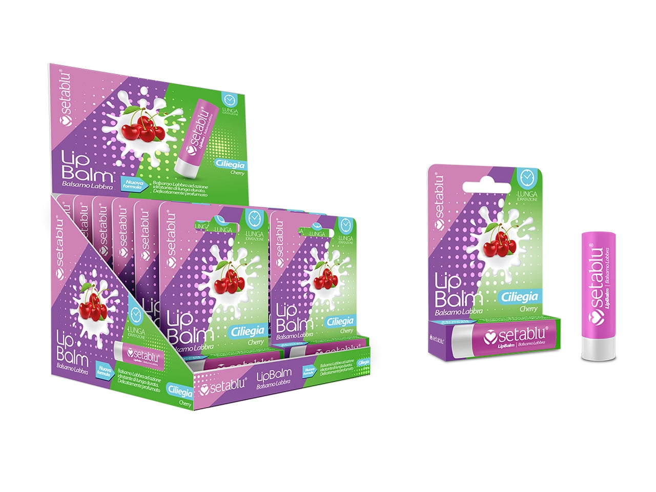 Balsamo labbra 2,2gr, gusto ciliegia