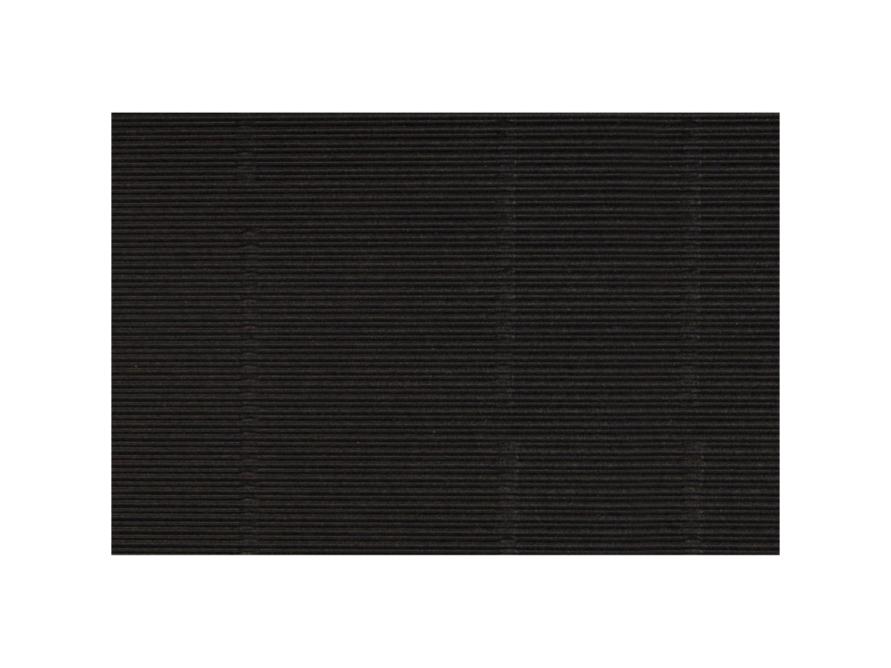 Cannetè cartone ondulato 230gr 50x70cm nero