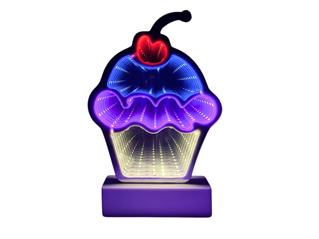 Glow cake infinity luce led multicolor 22,86x17x5,08cm a batteria