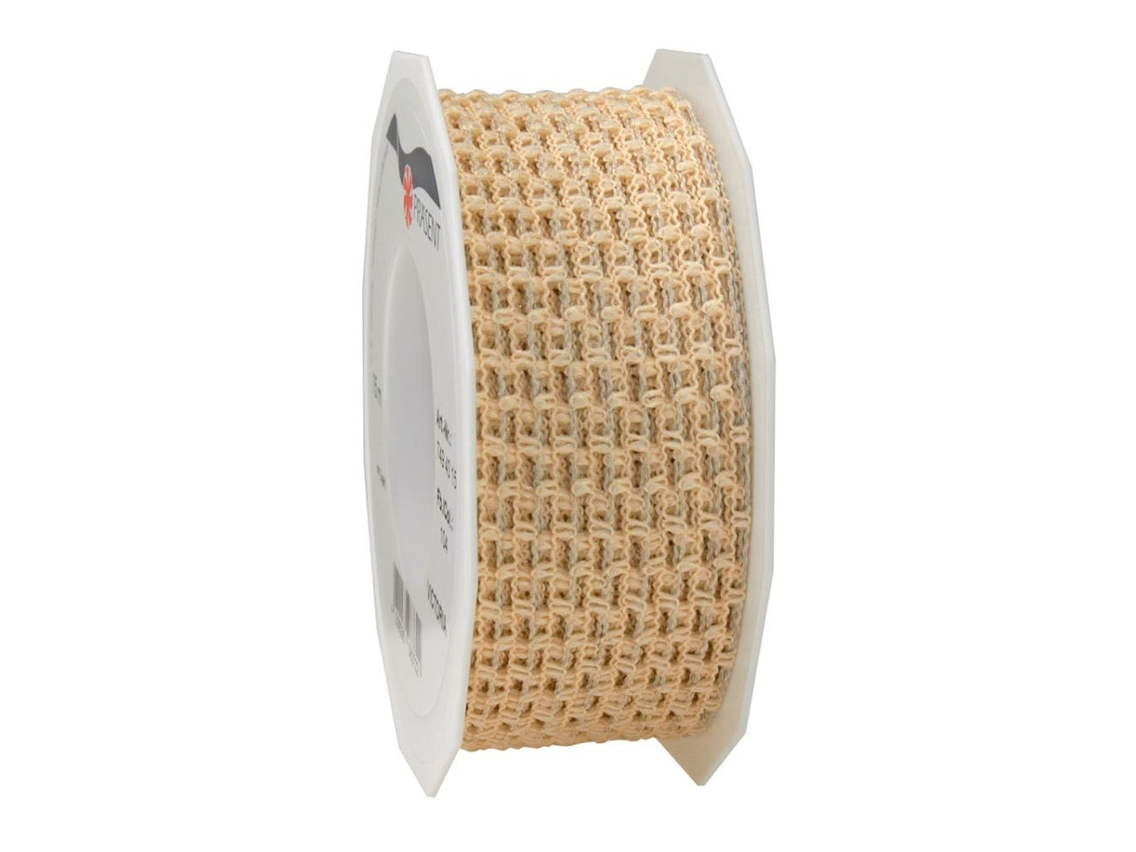 Nastro victoria 40mmx15mt animato crema