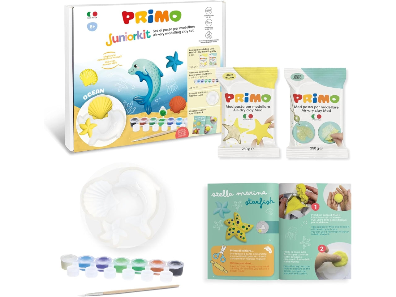 Primo Juniorkit pasta da modellare ocean