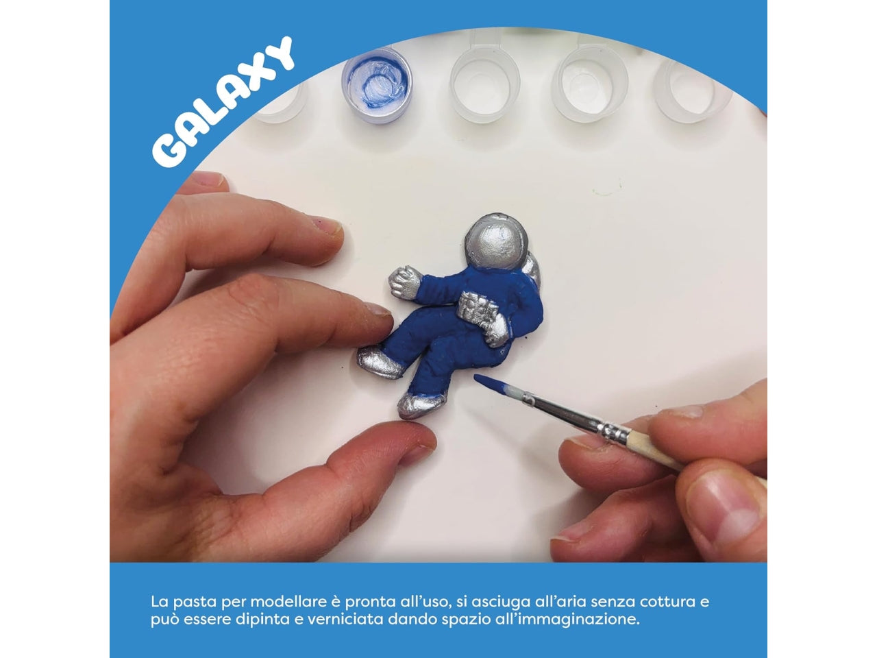 Primo Juniorkit pasta da modellare galaxy