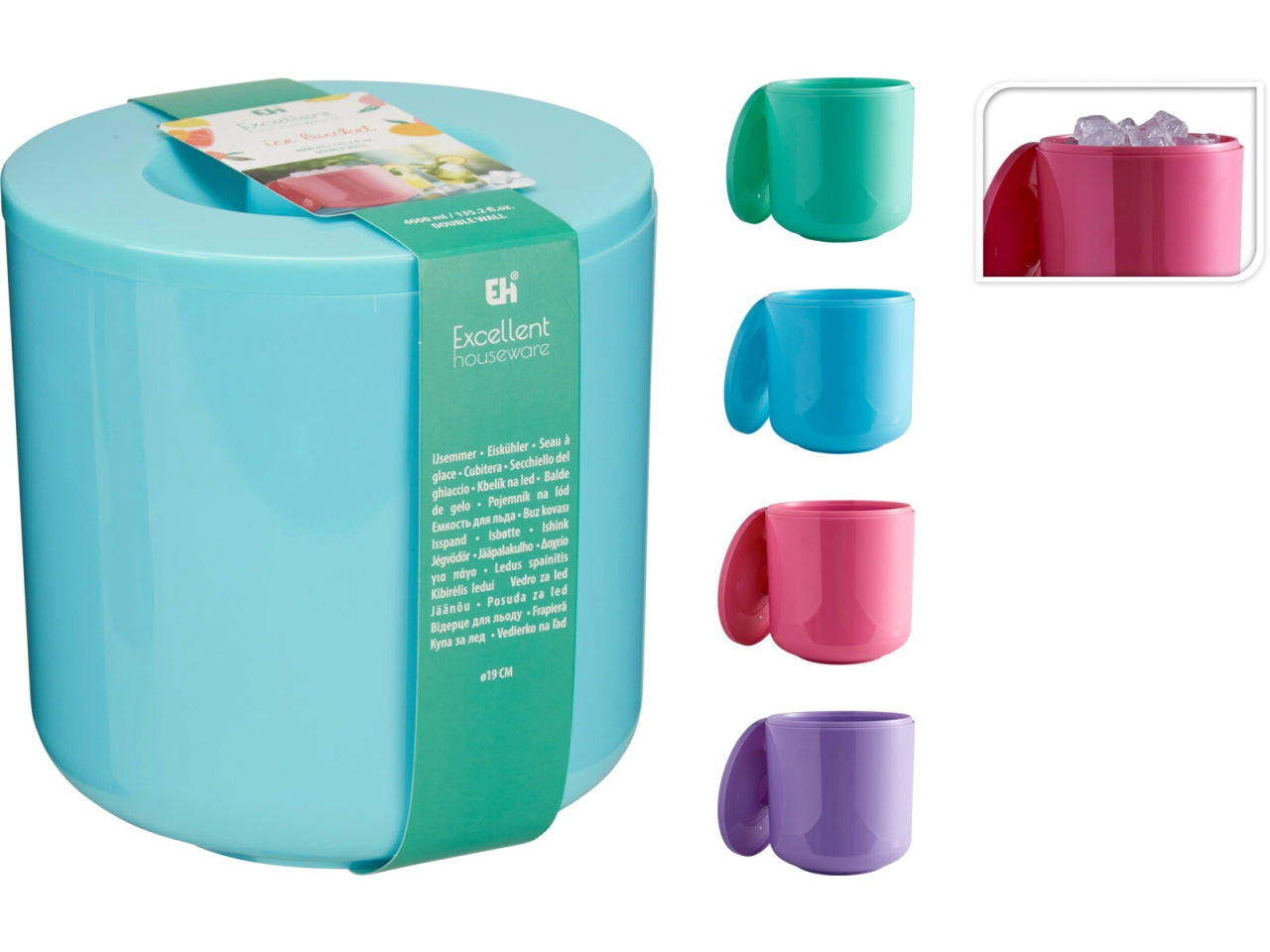 Secchiello per il ghiaccio in vari colori