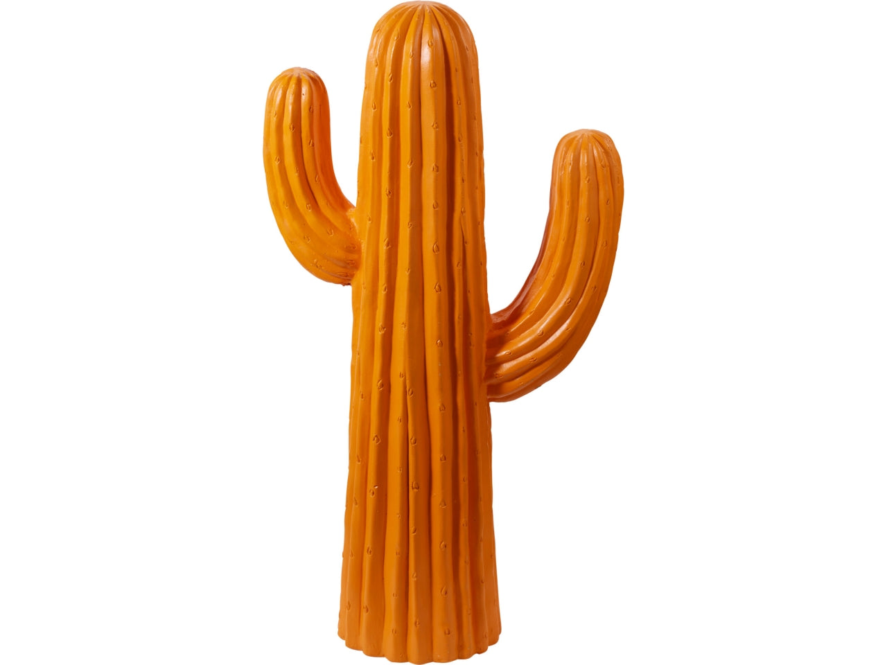 Cactus in poliresina 42x77cm arancione