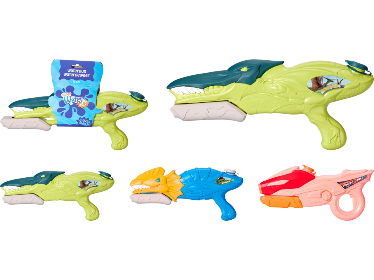 Fucile ad acqua 43cm, 3assortimenti
