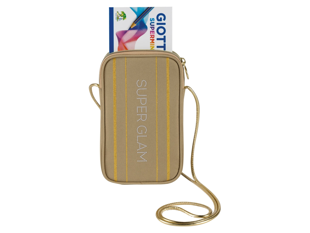 Nuova GIOTTO pochette superglam allâinterno 12 pastelli Giotto Supermina