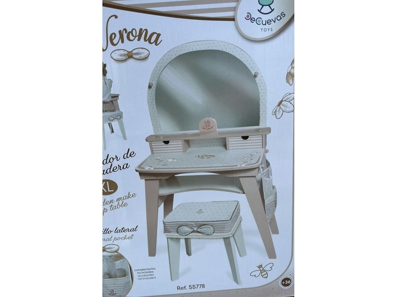 Verona specchiera XL in legno