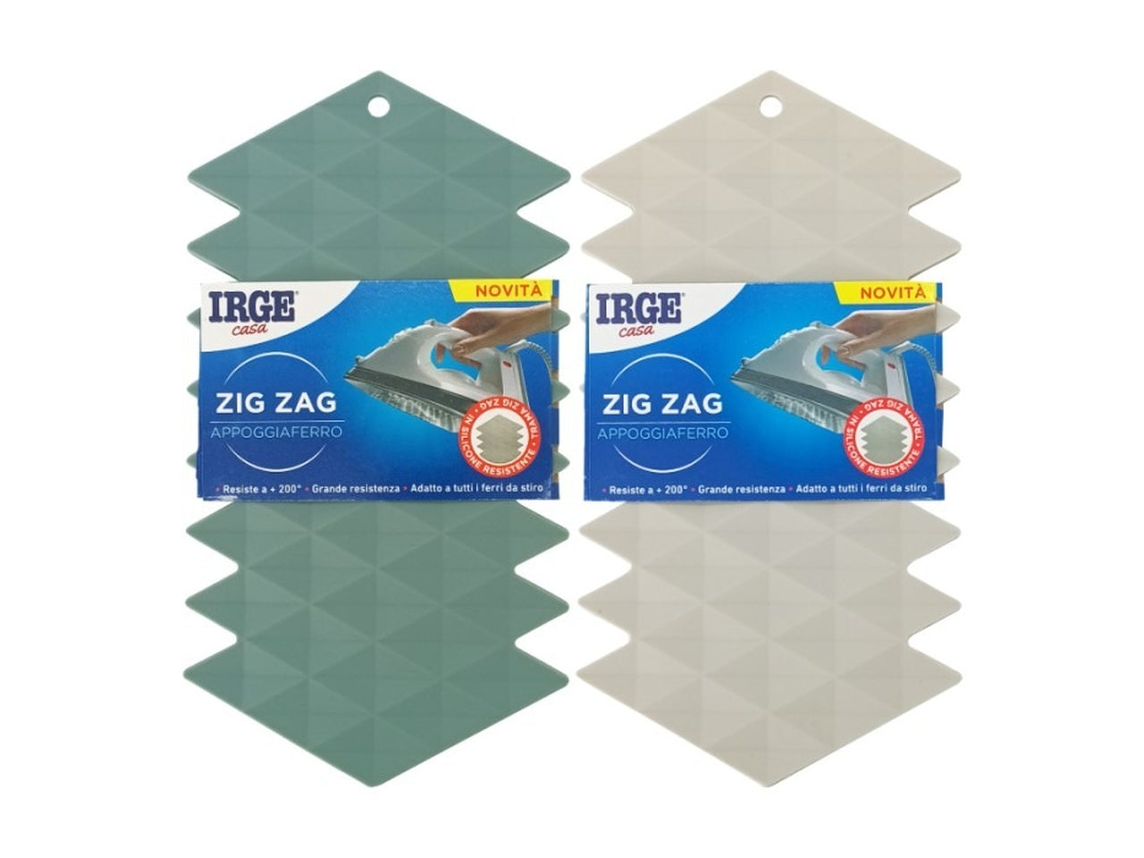 Cap appoggiaferro silicone Irge zigzag 1