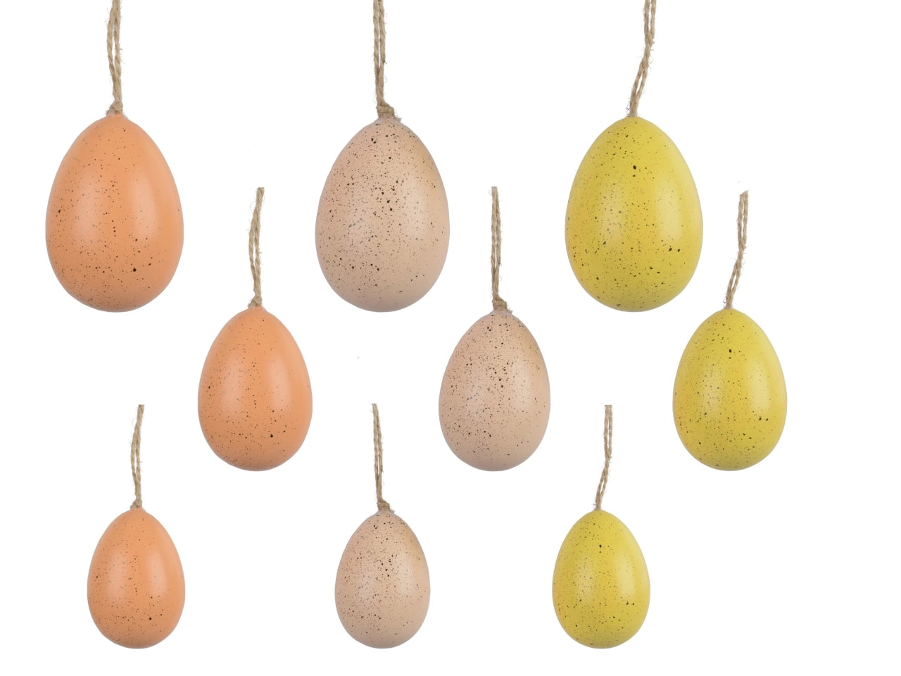 Appendino uova 20 pezzi 20 assortiti d.4xh.6cm