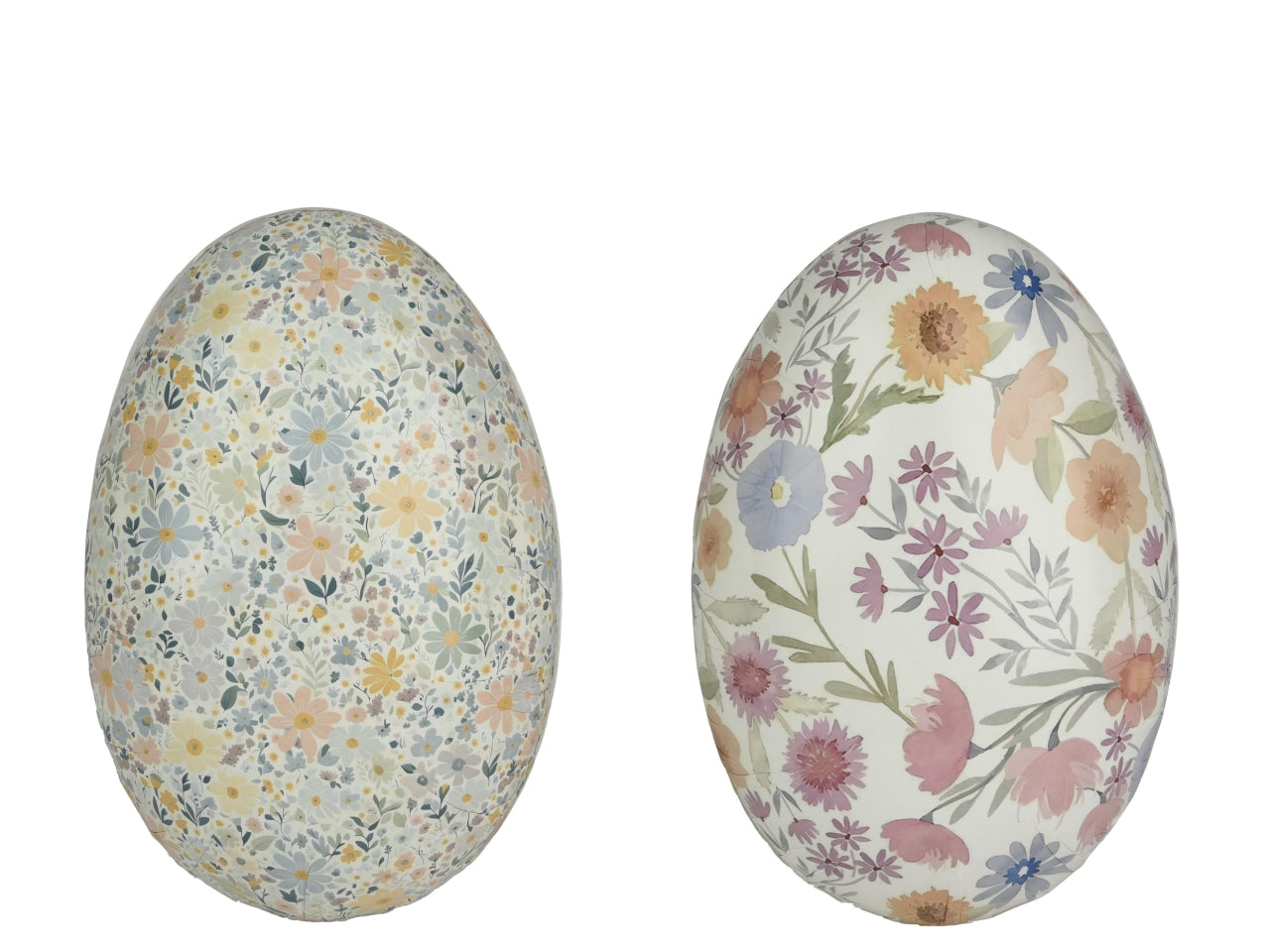 Uovo in carta 2 assortiti 23x15xh.15cm